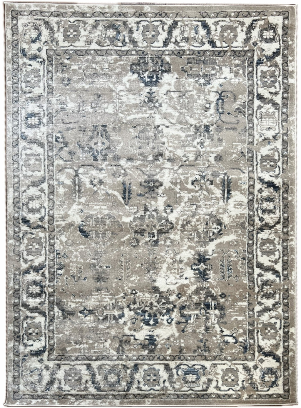 Canvello Area Rugs Premium Rugs for Living Room, Bedroom, Home Dining, Ivory, Grey, Beige-0