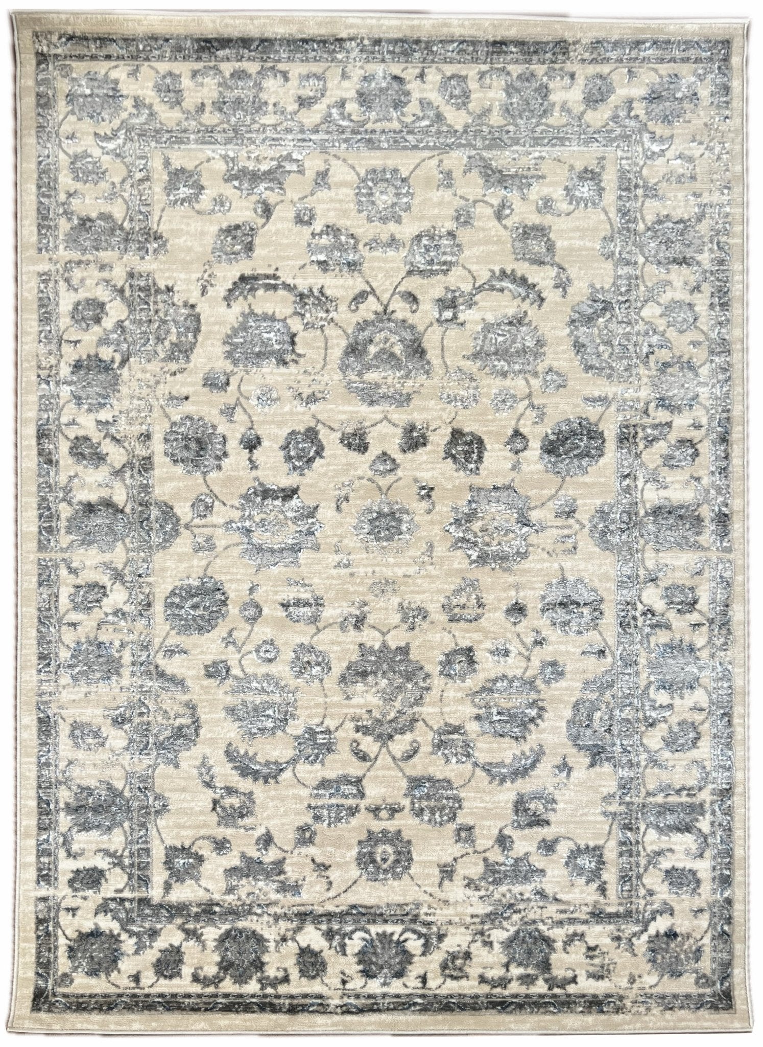 Canvello Area Rugs Premium Rugs for Living Room, Bedroom, Home Dining, Ivory, Grey, Beige-2